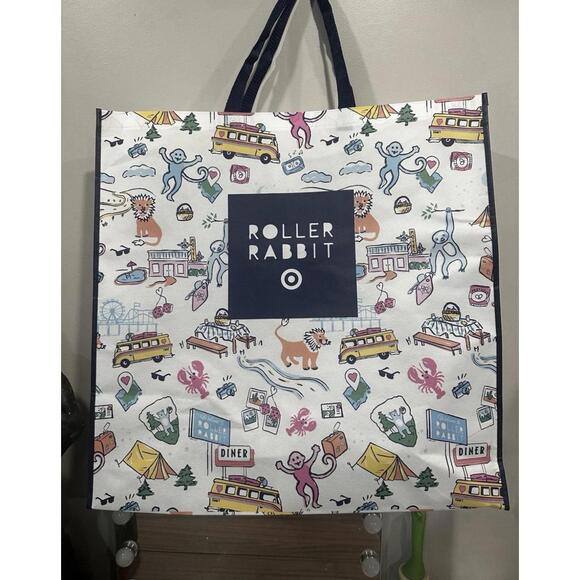 Target Handbags - Roller Rabbit x Target Exclusive Shopping Bag IN HAND  3/7/2026